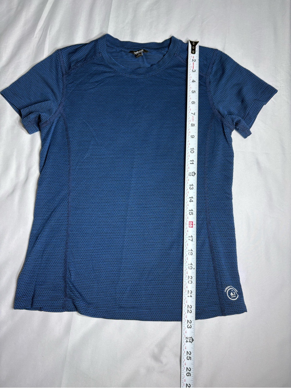 allbirds Blue Short Sleeve Crew Neck Performance Tee - Picture 5 of 9